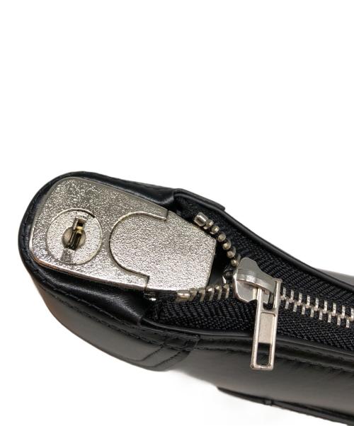 SUPREME（シュプリーム）Supreme (シュプリーム) Leather Money Bag ブラックの古着・服飾アイテム