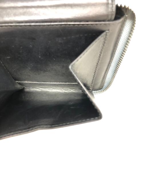 LOEWE（ロエベ）LOEWE (ロエベ) パズルスクエアラウンドジップウォレット ブルーの古着・服飾アイテム