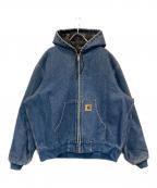 CarHarttカーハート）の古着「デニムアクティブジャケット」｜インディゴ