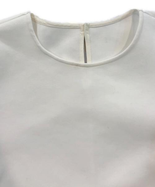 ANAYI（アナイ）ANAYI (アナイ) フレアスリーブスウェット ホワイト サイズ:SIZE 38の古着・服飾アイテム