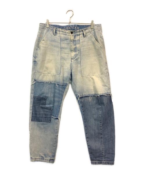 Denham（デンハム）Denham (デンハム) FATIGUE TROUSER MP インディゴ サイズ:SIZE 86cm (W34)の古着・服飾アイテム