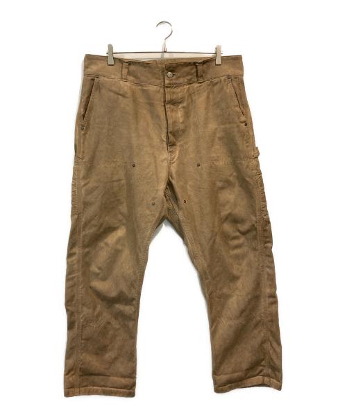Denham（デンハム）Denham (デンハム) KAKISHIBU CANVAS PANTS ブラウン サイズ:XLの古着・服飾アイテム