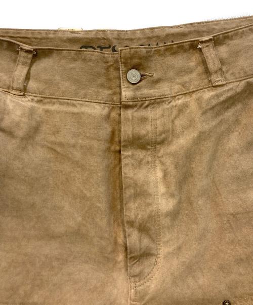 Denham（デンハム）Denham (デンハム) KAKISHIBU CANVAS PANTS ブラウン サイズ:XLの古着・服飾アイテム