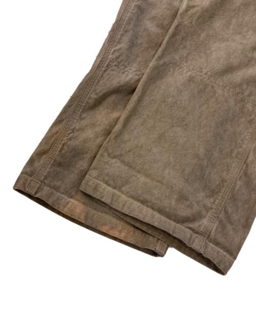 Denham（デンハム）Denham (デンハム) KAKISHIBU CANVAS PANTS ブラウン サイズ:XLの古着・服飾アイテム