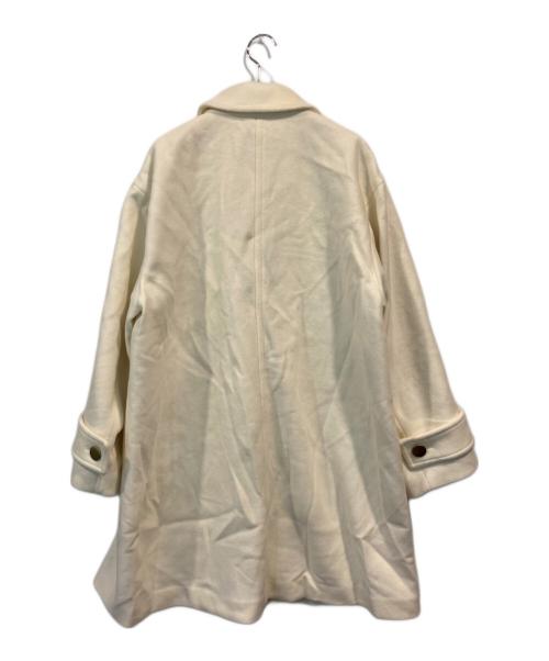 JUSGLITTY（ジャスグリッティー）JUSGLITTY (ジャスグリッティー) スタンダードPコート アイボリー サイズ:SIZE 2の古着・服飾アイテム