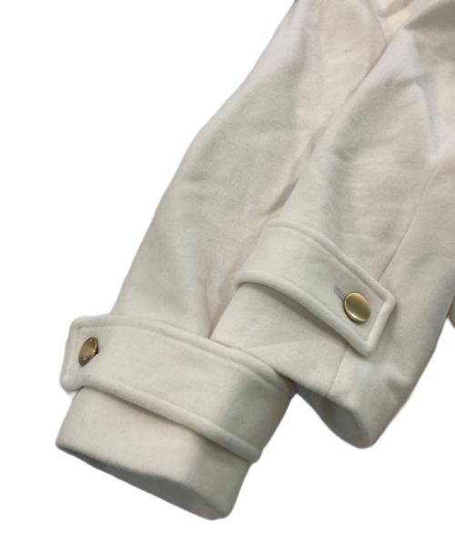 JUSGLITTY（ジャスグリッティー）JUSGLITTY (ジャスグリッティー) スタンダードPコート アイボリー サイズ:SIZE 2の古着・服飾アイテム