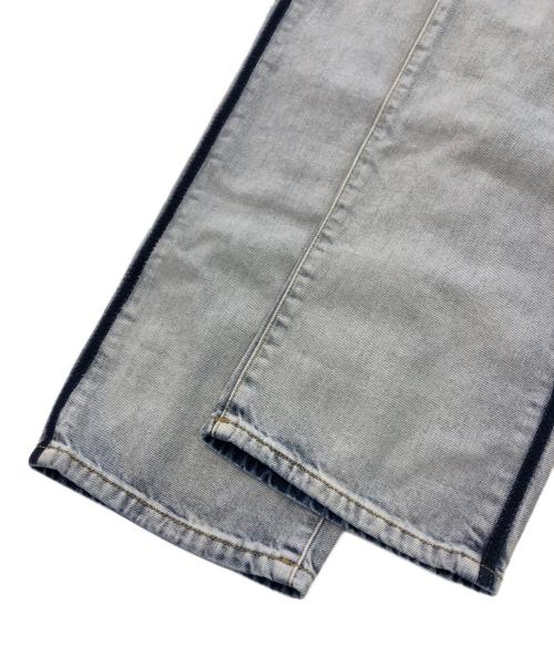 Maison Margiela（メゾンマルジェラ）Maison Margiela (メゾンマルジェラ) ターンアップメモリー オブ 5ポケットデニムパンツ インディゴ サイズ:SIZE 71cm (W28)の古着・服飾アイテム