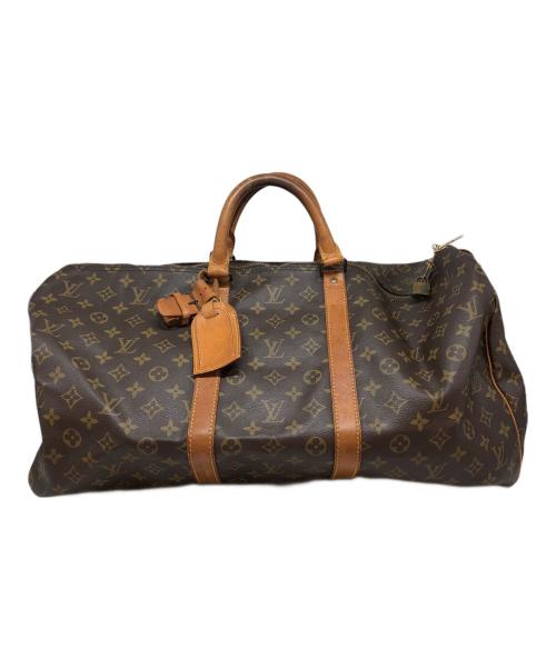 LOUIS VUITTON（ルイ ヴィトン）LOUIS VUITTON (ルイ ヴィトン) トラベルバッグ ブラウンの古着・服飾アイテム
