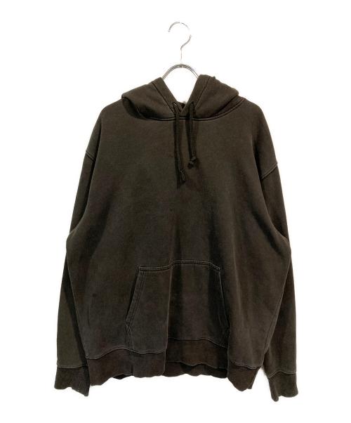 THE NORTH FACE（ザ ノース フェイス）THE NORTH FACE (ザ ノース フェイス) Supreme (シュプリーム) Pigment Print Hooded Sweatshirt グレー サイズ:Lの古着・服飾アイテム