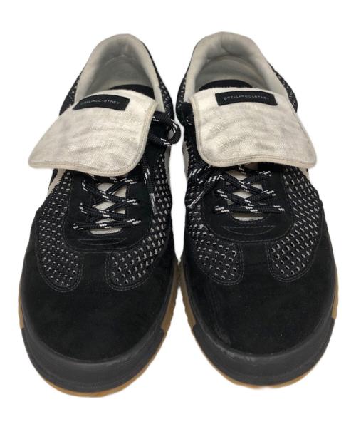 STELLA McCARTNEY（ステラマッカートニー）STELLA McCARTNEY (ステラマッカートニー) メッシュ パネル スニーカー ブラック ブラック サイズ:SIZE 41の古着・服飾アイテム