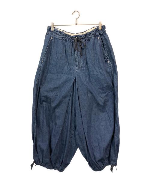 s'yte（サイト）s'yte (サイト) 8OZ DENIM HAKAMA BALLOON PANTS インディゴ サイズ:SIZE 3の古着・服飾アイテム