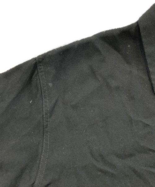 JohnUNDERCOVER（ジョンアンダーカバー）JohnUNDERCOVER (ジョンアンダーカバー) 蛇刺繍オープンカラーシャツ ブラック サイズ:SIZE 2の古着・服飾アイテム