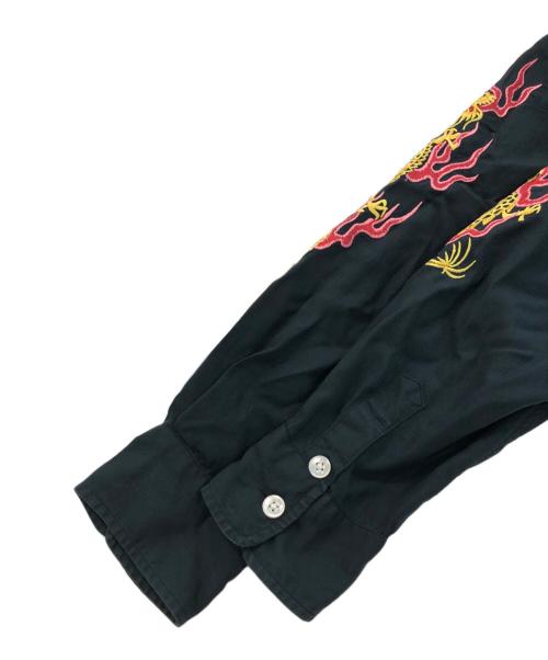WACKO MARIA（ワコマリア）WACKO MARIA (ワコマリア) 50S SHIRT(TYPE-8) ブラック サイズ:Mの古着・服飾アイテム