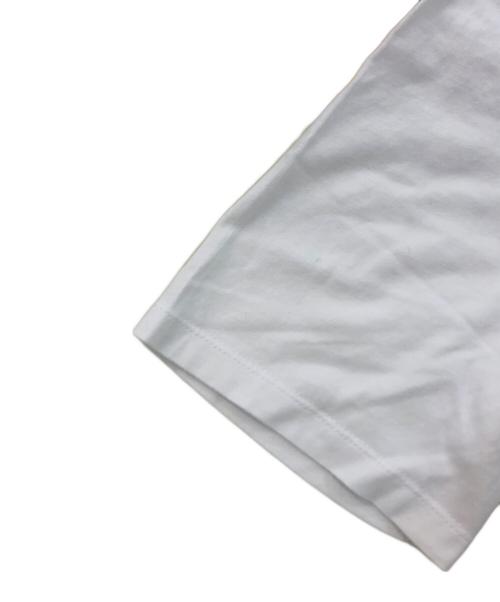 maison kitsune（メゾンキツネ）MAISON KITSUNE (メゾンキツネ) CHILLAX FOX PATCH REGULAR TEE SHIRT ホワイト サイズ:Sの古着・服飾アイテム