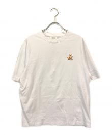 maison kitsune（メゾンキツネ）の古着「スピーディ フォックス パッチ コンフォート Tシャツ」｜ホワイト