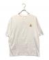 MAISON KITSUNE（メゾンキツネ）の古着「スピーディ フォックス パッチ コンフォート Tシャツ」｜ホワイト