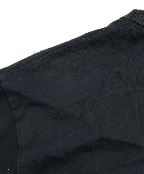 maison kitsune（メゾンキツネ）MAISON KITSUNE (メゾンキツネ) ビッグ パステルフォックスヘッド ロゴTシャツ ネイビー サイズ:SIZE Sの古着・服飾アイテム