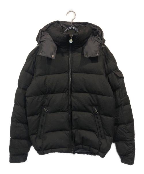 MONCLER（モンクレール）MONCLER (モンクレール) 22AW フーディー ウール ダウンジャケット ブラック サイズ:SIZE 1の古着・服飾アイテム