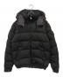 MONCLER（モンクレール）の古着「22AW フーディー ウール ダウンジャケット」｜ブラック