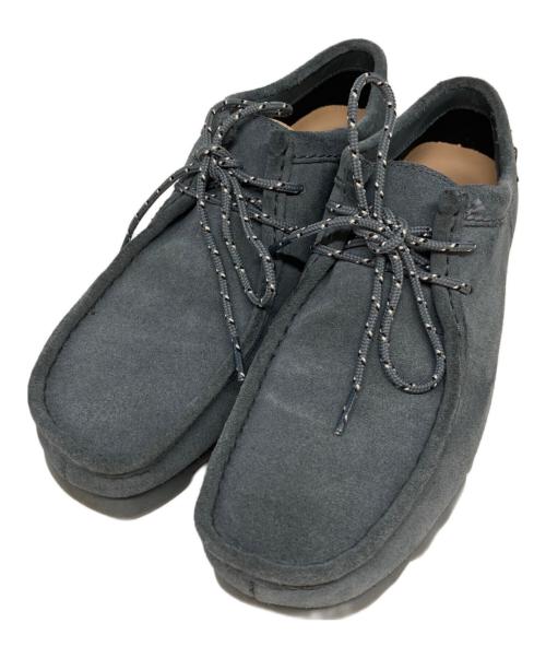 CLARKS（クラークス）CLARKS (クラークス) WALLABEE GTX ブルー サイズ:26㎝の古着・服飾アイテム