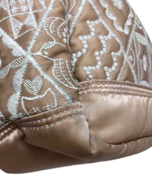 PORTER（ポーター）PORTER (ポーター) mina perhonen (ミナ ペルホネン) symphony 2WAY バッグ ベージュの古着・服飾アイテム