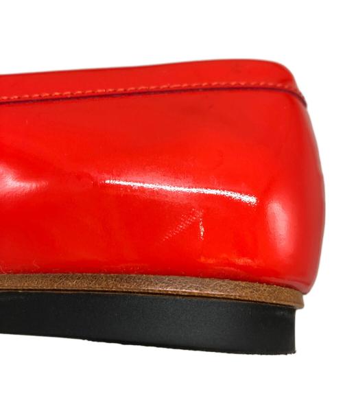 TOD'S（トッズ）TOD'S (トッズ) ビットローファー レッド サイズ:SIZE 35の古着・服飾アイテム