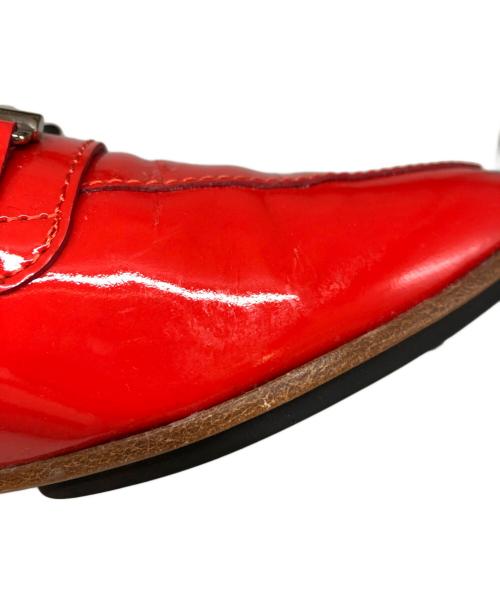 TOD'S（トッズ）TOD'S (トッズ) ビットローファー レッド サイズ:SIZE 35の古着・服飾アイテム
