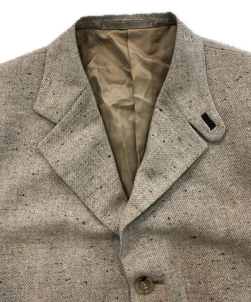 LOEWE（ロエベ）LOEWE (ロエベ) ウールカシミアエルボーパッチ3Bジャケット ベージュ サイズ:SIZE 50の古着・服飾アイテム
