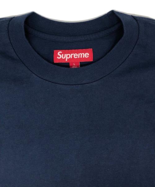 SUPREME（シュプリーム）Supreme (シュプリーム) 25SS Intarsia S/S Top ネイビー サイズ:Lの古着・服飾アイテム