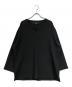 AKM（エーケーエム）の古着「キーネックカットソー」｜ブラック