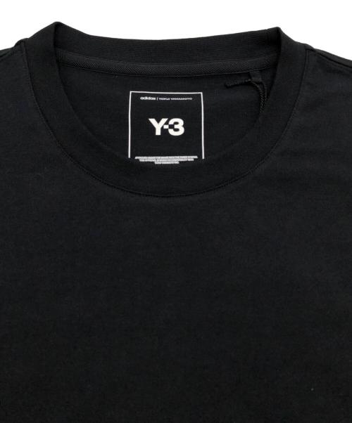 Y-3（ワイスリー）Y-3 (ワイスリー) バックプリントTシャツ ブラック サイズ:XL 未使用品の古着・服飾アイテム