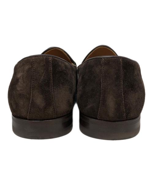 berwick（バーウィック）berwick (バーウィック) タッセルローファー | スエード ブラウン サイズ:42の古着・服飾アイテム