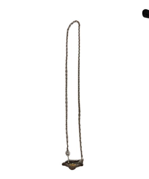 WASHIMI TARO（ワシミ タロー）WASHIMI TARO (ワシミ タロー) イーグルeg-05 K18・925フックチェーンネックレス シルバー×ゴールドの古着・服飾アイテム