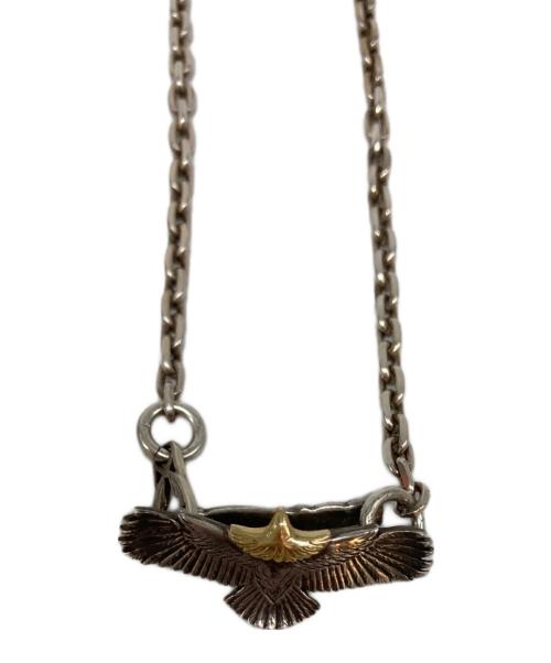 WASHIMI TARO（ワシミ タロー）WASHIMI TARO (ワシミ タロー) イーグルeg-05 K18・925フックチェーンネックレス シルバー×ゴールドの古着・服飾アイテム