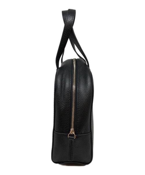 kurashi&trips publishing（クラシアンドトリップス パブリッシング）KURASHI&Trips PUBLISHING (クラシアンドトリップス パブリッシング) レザーのミニハンドバッグ ブラックの古着・服飾アイテム