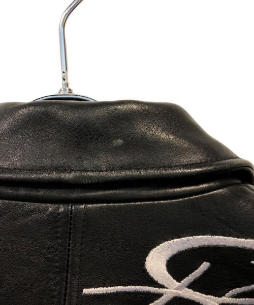 GRAPHISTE MAN.G（グラフィスト マンジー）GRAPHISTE MAN.G (グラフィスト マンジー) ライダースジャケット ブラック サイズ:FREEの古着・服飾アイテム