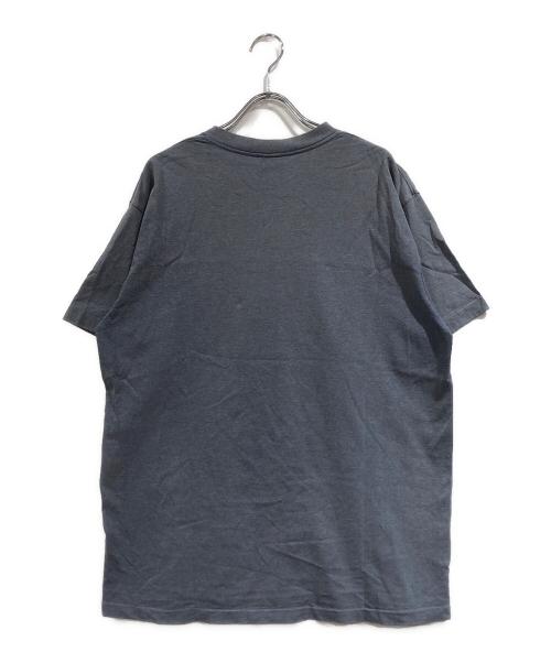stussy（ステューシー）stussy (ステューシー) プリントTシャツ ブルー サイズ:SIZE Lの古着・服飾アイテム