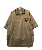 NIKEナイキ）の古着「03-04 FCバルセロナ」｜ベージュ