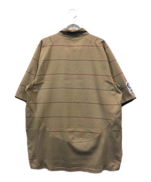 NIKE（ナイキ）NIKE (ナイキ) 03-04 FCバルセロナ ベージュ サイズ:Lの古着・服飾アイテム