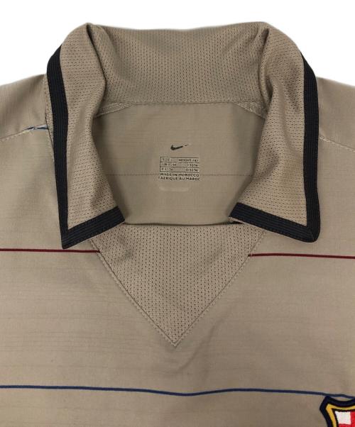 NIKE（ナイキ）NIKE (ナイキ) 03-04 FCバルセロナ ベージュ サイズ:Lの古着・服飾アイテム