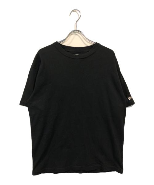 New Era（ニューエラ）New Era (ニューエラ) Yohji Yamamoto pour homme (ヨウジヤマモト プールオム) バックプリントＴシャツ ブラック サイズ:Lの古着・服飾アイテム