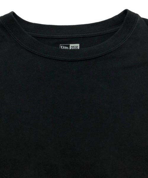New Era（ニューエラ）New Era (ニューエラ) Yohji Yamamoto pour homme (ヨウジヤマモト プールオム) バックプリントＴシャツ ブラック サイズ:Lの古着・服飾アイテム