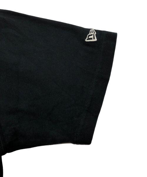 New Era（ニューエラ）New Era (ニューエラ) Yohji Yamamoto pour homme (ヨウジヤマモト プールオム) バックプリントＴシャツ ブラック サイズ:Lの古着・服飾アイテム