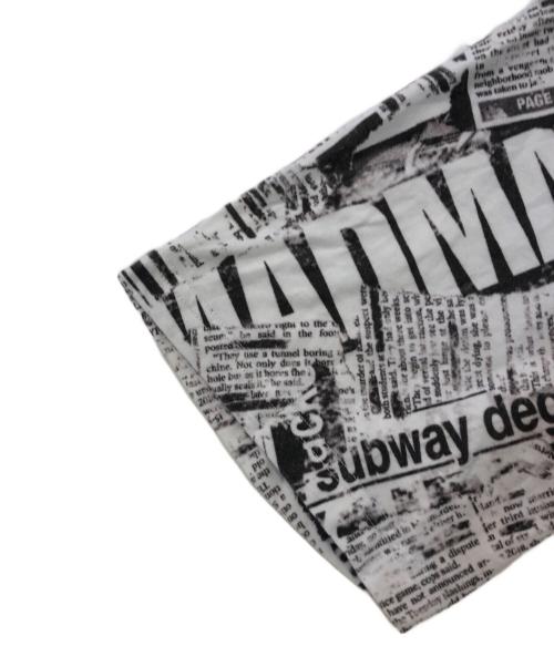 SUPREME（シュプリーム）Supreme (シュプリーム) NEWSPAPER TEE ホワイト サイズ:Mの古着・服飾アイテム
