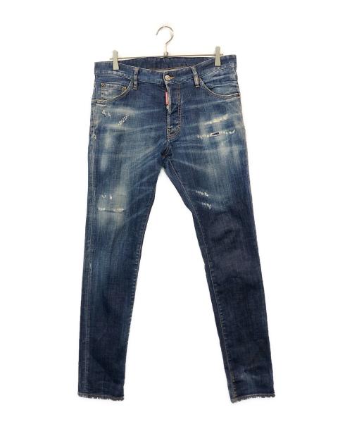 DSQUARED2（ディースクエアード）DSQUARED2 (ディースクエアード) Cool Guyデニムパンツ インディゴ サイズ:SIZE 48の古着・服飾アイテム