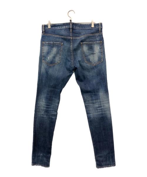 DSQUARED2（ディースクエアード）DSQUARED2 (ディースクエアード) Cool Guyデニムパンツ インディゴ サイズ:SIZE 48の古着・服飾アイテム