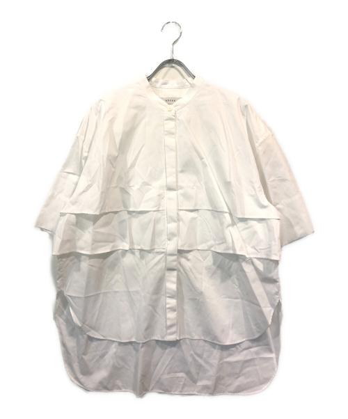 ADORE（アドーア）ADORE (アドーア) THOMAS MASON (トーマスメイソン) ブロードブラウス ホワイト サイズ:38の古着・服飾アイテム