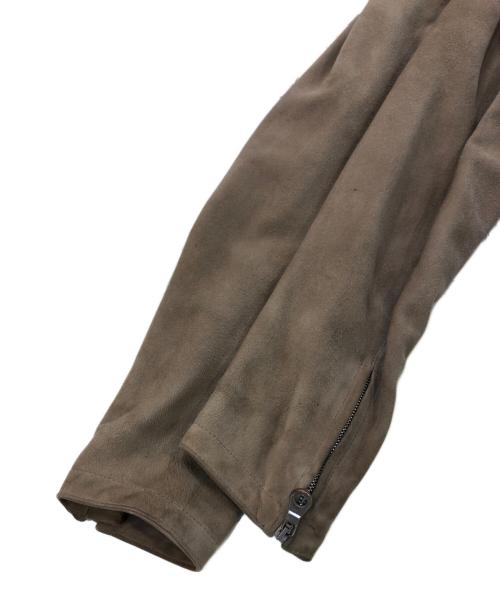 Cinquanta（チンクワンタ）Cinquanta (チンクワンタ) スエードジャケット ベージュ サイズ:SIZE 44の古着・服飾アイテム