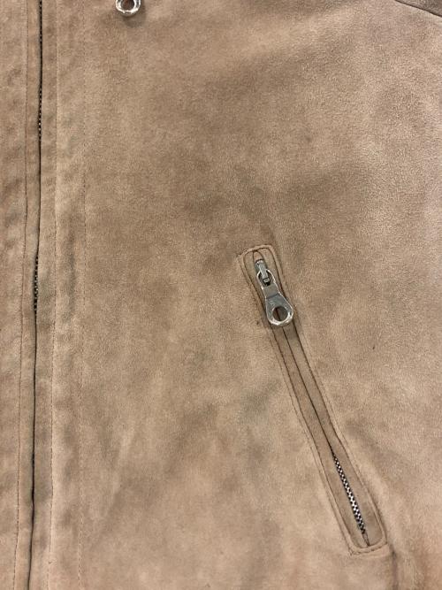 Cinquanta（チンクワンタ）Cinquanta (チンクワンタ) スエードジャケット ベージュ サイズ:SIZE 44の古着・服飾アイテム