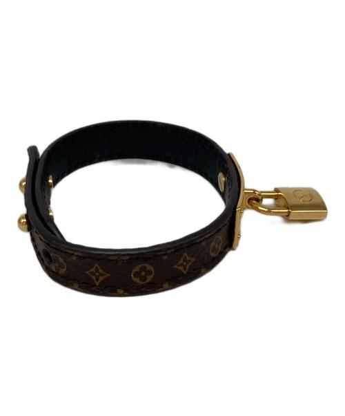 LOUIS VUITTON（ルイ ヴィトン）LOUIS VUITTON (ルイ ヴィトン) モノグラム ブラスレ ロックミー ブレスレット ブラウン サイズ:17の古着・服飾アイテム